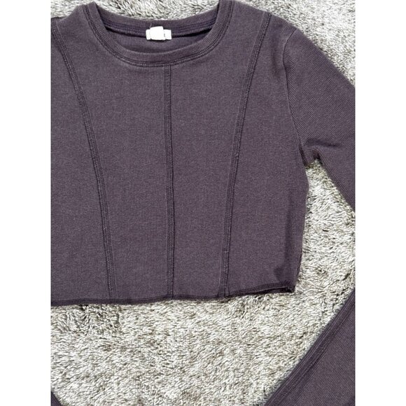 Garage Denim Kylie Exposed Seams Long Sleeve Tee Sz XS - Picture 3 of 8